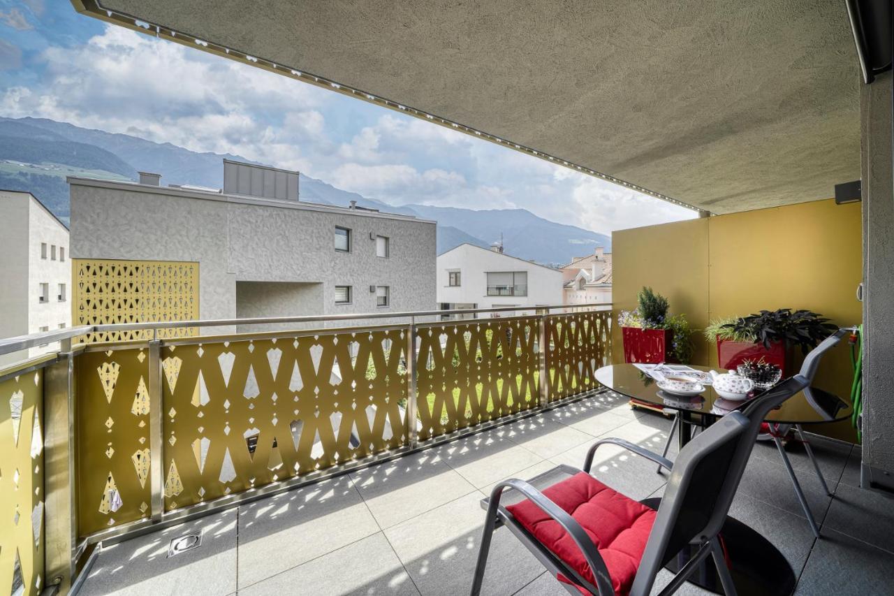 Ferienwohnung Im Zentrum Naturns Exteriör bild